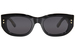 Gucci GG1215S Sunglasses Women's Rectangle Shape