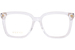 Gucci GG1319O Eyeglasses Women's Full Rim Square Shape