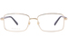 Gucci GG1586O Eyeglasses Men's Full Rim Rectangle Shape