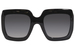 Gucci Women's Urban Collection GG0053S Square Sunglasses