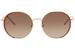 Gucci Women's GG0401SK GG/0401/SK Fashion Round Sunglasses