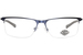 Harley Davidson HD0979 Eyeglasses Men's Semi Rim Rectangle Shape