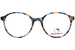 Hello Kitty HK377 Eyeglasses Youth Kids Girl's Full Rim Oval Shape