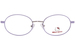 Hello Kitty HK385 Eyeglasses Youth Kids Girl's Full Rim Oval Shape