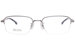 Hugo Boss 1108/F Eyeglasses Men's Semi Rim Rectangle Shape