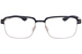 Ic! Berlin Luan Eyeglasses Men's Full Rim Square Shape