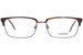 Izod 2091 Eyeglasses Frame Men's Full Rim Rectangular