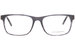 Jhane Barnes Quark Eyeglasses Men's Full Rim Rectangle Shape