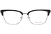 Jill Stuart JS452 Eyeglasses Women's Full Rim Rectangle Shape