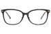 Jimmy Choo JC307/F Eyeglasses Women's Full Rim Rectangle Shape