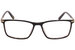 John Varvatos V408 Eyeglasses Men's Full Rim Rectangular Optical Frame