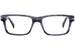 John Varvatos VJV430 Eyeglasses Men's Full Rim Rectangle Shape