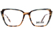 Just Cavalli VJC053 Eyeglasses Women's Full Rim Cat Eye