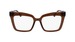 Karl Lagerfeld KL6136 Eyeglasses Women's Full Rim Rectangle Shape