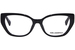 Karl Lagerfeld KL6151 Eyeglasses Women's Full Rim Oval Shape