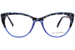 La Matta LM3312-3 Eyeglasses Women's Full Rim Cat Eye