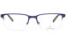 Lacoste L2279 Eyeglasses Men's Semi Rim Rectangle Shape