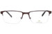 Lacoste L2279 Eyeglasses Men's Semi Rim Rectangle Shape