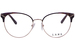 L.A.M.B. LA120 Eyeglasses Women's Full Rim Round Shape