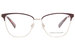 Longchamp LO2142 Eyeglasses Women's Full Rim Pilot Optical Frame