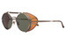 Matsuda Limited Edition 2809H-Ver2 Sunglasses Men's Titanium Leather Strap