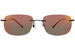 Maui Jim Polarized Ohai MJ334 Sunglasses Rectangle Shape