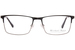 Michael Ryen MR-296 Eyeglasses Men's Full Rim Rectangle Shape