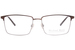 Michael Ryen MR-334 Eyeglasses Men's Full Rim Rectangle Shape