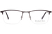 Michael Ryen MR-400 Eyeglasses Men's Semi Rim Square Shape