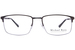 Michael Ryen MRM-116 Eyeglasses Men's Full Rim Rectangle Shape