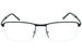 Morel Lightec 30171L Men's Eyeglasses Half Rim Rectangular Optical Frame