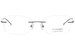 Morel Lightec 30238L Eyeglasses Frame Men's Rimless Oval