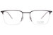 Morel Lightec 30248L Eyeglasses Frame Men's Semi Rim Square