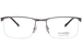 Morel Lightec 30295S Eyeglasses Men's Semi Rim Square Shape