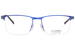 Morel Lightec 30304L Eyeglasses Men's Semi Rim Rectangle Shape