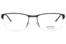 Morel Lightec 30321S Eyeglasses Men's Semi Rim Square Shape