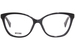 Moschino MOS549 Eyeglasses Women's Full Rim Cat Eye