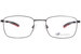 New Balance NBE13656 Eyeglasses Men's Full Rim Rectangle Shape