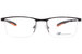 New Balance NBE13657 Eyeglasses Men's Semi Rim Rectangle Shape