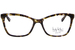 Nicole Miller Bedlow Eyeglasses Women's Full Rim Rectangle Shape