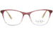 Nicole Miller Dominica Eyeglasses Women's Full Rim Square Shape