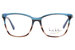 Nicole Miller Eden-Roc Eyeglasses Women's Full Rim Square Optical Frame