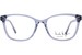 Nicole Miller Laguna Eyeglasses Women's Full Rim Square Shape