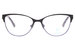 Nicole Miller Piper Eyeglasses Women's Full Rim Cat Eye