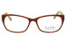 Nicole Miller Women's Eyeglasses Garnet Full Rim Optical Frame