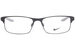 Nike 8046 Eyeglasses Men's Full Rim Rectangle Shape