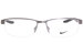 Nike 8138 Eyeglasses Semi Rim Rectangle Shape