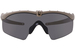 Oakley SI Ballistic Sunglasses Men's Shield Rectangle Shape