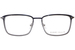 Perry Ellis PE487-1 Eyeglasses Men's Full Rim Rectangle Shape