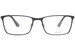 Police Record-5 VPLA46 Eyeglasses Full Rim Rectangle Shape